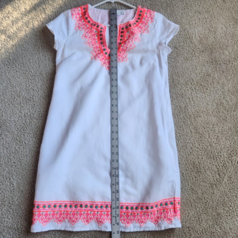 Vineyard Vines Embroidered Linen/Cotton Dress - Picture 3 of 10